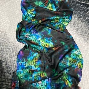 Light satin scarf